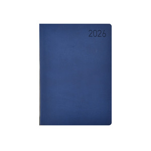 Agenda B6, heti, TOPTIMER M012 Madeira, fehér belív, kék-narancs
