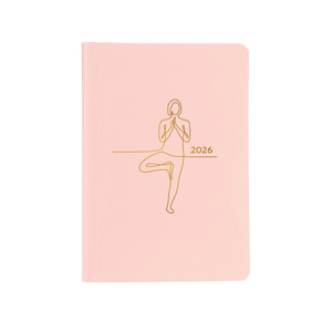 Agenda A5, heti, TOPTIMER P015 Pastel, fehér belív, rózsaszín
