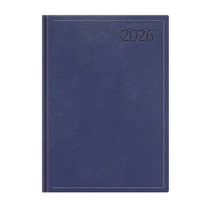 Agenda A4, heti, TOPTIMER T010 Traditional, fehér belív, kék
