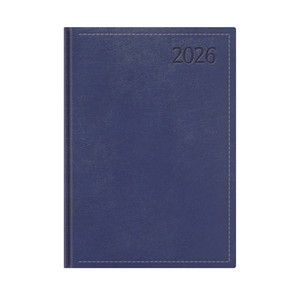 Agenda B5, heti, TOPTIMER T011 Traditional, fehér belív, kék