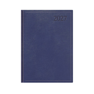 Agenda B5, heti, TOPTIMER T011 Traditional, feh&eacute;r bel&iacute;v, k&eacute;k 2027.