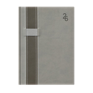 Agenda B5, heti, TOPTIMER V011 Vario, fehér belív, szürke-sötét szürke