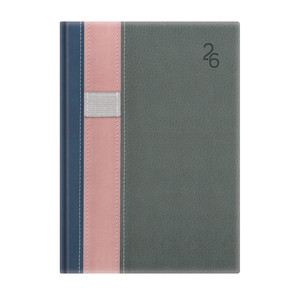 Agenda B5, heti, TOPTIMER V011 Vario, fehér belív, kék-rózsa-szürke