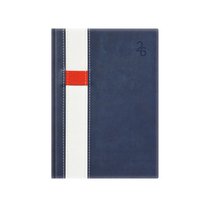 Agenda B6, heti, TOPTIMER V012 Vario, fehér belív, kék-fehér