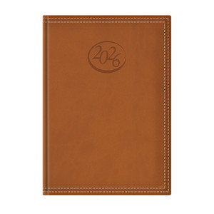 Agenda A5, napi, TOPTIMER A021 Ace, chamois belív, barna