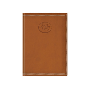 Agenda A5, napi, TOPTIMER A021 Ace, chamois bel&iacute;v, barna 2027.