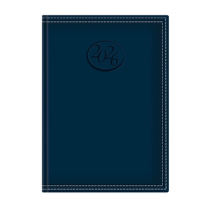Agenda A5, napi, TOPTIMER A021 Ace, chamois belív, kék