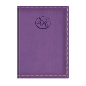 Agenda A5, napi, TOPTIMER A021 Ace, chamois belív, lila