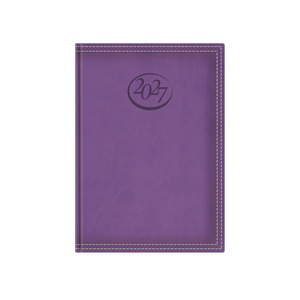 Agenda A5, napi, TOPTIMER A021 Ace, chamois bel&iacute;v, lila 2027.