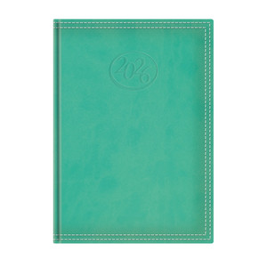 Agenda A5, napi, TOPTIMER A021 Ace, chamois papír, menta