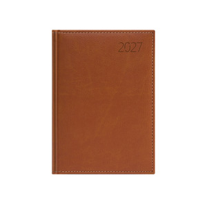 Agenda A5, napi, TOPTIMER B021 Business, chamois bel&iacute;v, barna 2027.