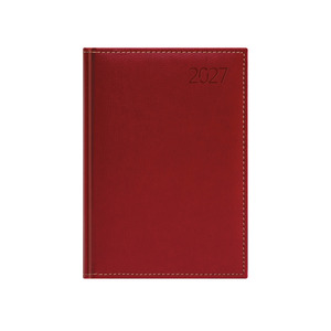 Agenda A5, napi, TOPTIMER B021 Business, chamois bel&iacute;v, bord&oacute; 2027.