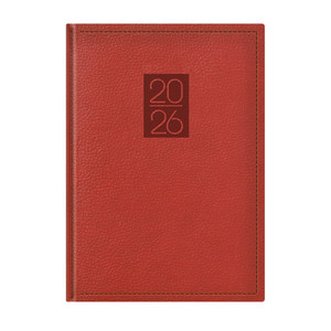 Agenda A5, napi, TOPTIMER C021 Classic, chamois belív, bordó