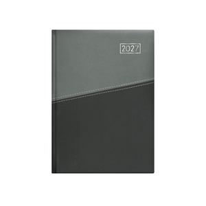 Agenda A5, napi, TOPTIMER D021 Duplex, chamois, sz&uuml;rke-antracit 2027.