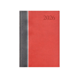 Agenda A5, napi, TOPTIMER G015 Groovy, antracit-ezüst-bordó
