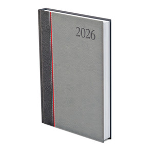 Agenda A5, napi, TOPTIMER G021 Groovy, antracit-piros-szürke