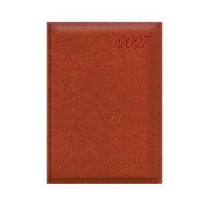 Agenda B5, napi, TOPTIMER I020 Image, chamois bel&iacute;v, v&ouml;r&ouml;sesbarna 2027.