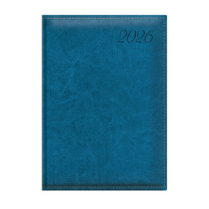 Agenda B5, napi, TOPTIMER I020 Image, chamois belív, kék