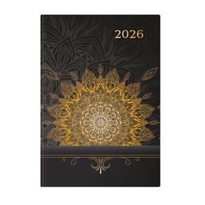 Agenda A5, napi, TOPTIMER J021 Joy, fehér belív, mandala