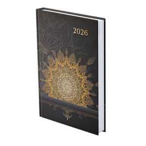 Agenda A5, napi, TOPTIMER J021 Joy, fehér belív, mandala
