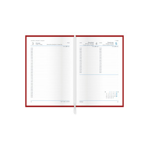 Agenda B6, napi, TOPTIMER J022 Joy, fehér belív, boglárka