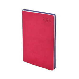 Agenda A5, napi, TOPTIMER M021 Madeira, fehér belív, rózsaszín-lila