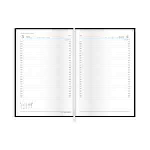 Agenda B5, napi, TOPTIMER T020 Traditional, fehér belív, bézs