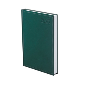 Agenda B6, napi, TOPTIMER T022 Traditional, fehér belív, zöld