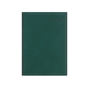 Agenda B6, napi, TOPTIMER T022 Traditional, fehér belív, zöld