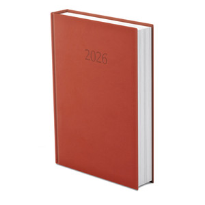 Agenda A4, napi, TOPTIMER W024 Wide, fehér belív, bordó
