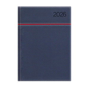 Agenda A5, napi, TOPTIMER Y021 Young, fehér belív, kék-piros