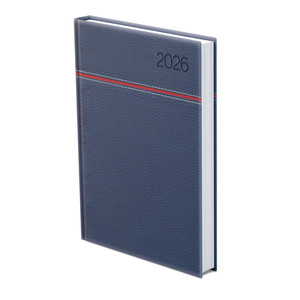 Agenda A5, napi, TOPTIMER Y021 Young, fehér belív, kék-piros