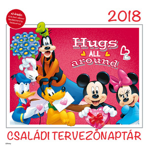 Falinaptár 29x58cm, tűzött, TopTimer T098 Családi tervező, álló
