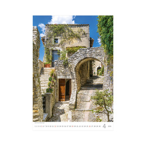 Falinaptár TOPTIMER T092, Romantic Corners, 315 x 450 mm, álló