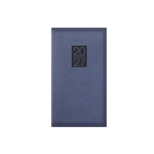 Zsebnapt&aacute;r &aacute;ll&oacute;, TOPTIMER C035 Classic, heti, chamois bel&iacute;v, k&eacute;k 2027.