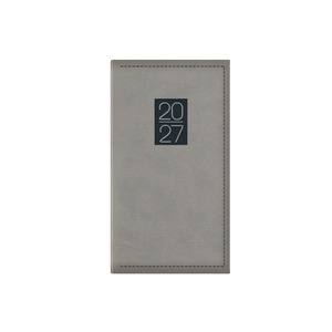 Zsebnapt&aacute;r &aacute;ll&oacute;, TOPTIMER C035 Classic, heti, chamois, sz&uuml;rke 2027.