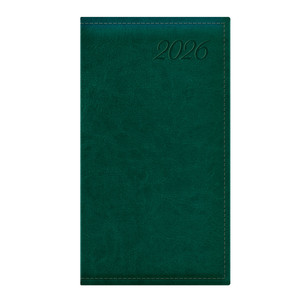 Zsebnaptár álló, TOPTIMER I035 Image, heti, chamois papír, zöld