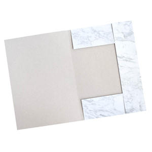 P&oacute;ly&aacute;s dosszi&eacute; A4, pap&iacute;r, GRS, 230 gr, t&aacute;bl&aacute;zatos, m&aacute;rv&aacute;ny