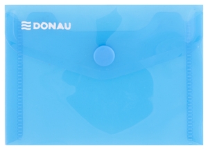 Irattasak A7, PP, DONAU patentos, átlátszó kék