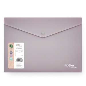 Irattasak A5, PP, SPOKO ReLeaf SoftTouch, patentos, lila