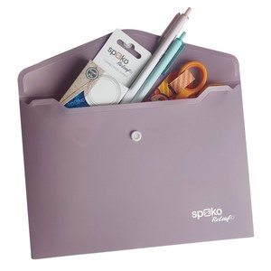 Irattasak A5, PP, SPOKO ReLeaf SoftTouch, patentos, lila