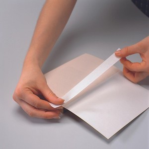Papírjavítószalag 50m x 4cm, filmoplast P, öntapadó, átlátszó