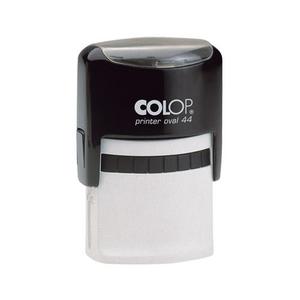 Bélyegzőház COLOP Printer Ovál Ovál 44, fekete ház, fekete párna