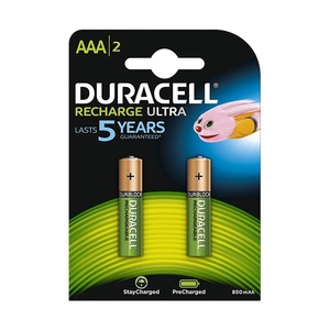 Tölthető mikroelem, DURACELL LSD, AAA, 2x900 mAh, bliszteres