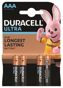 Mikroelem 4db-os DURACELL Ultra Power AAA, MX2400, bliszteres