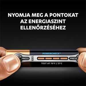 Mikroelem 4db-os DURACELL Ultra Power AAA, MX2400, bliszteres