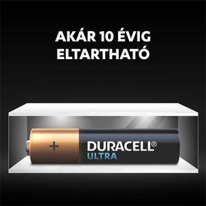 Mikroelem 4db-os DURACELL Ultra Power AAA, MX2400, bliszteres