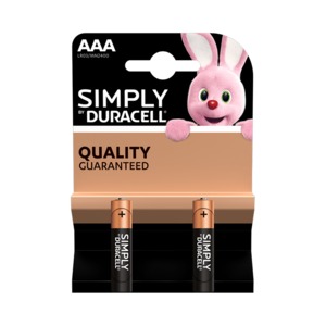 Mikroelem 2 db, DURACELL Basic AAA, LR03, MN2400, bliszteres