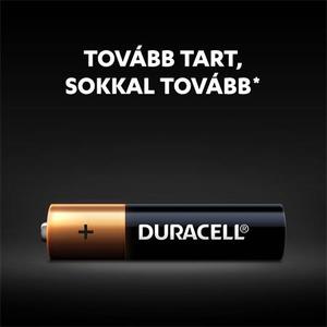 Mikroelem 10 db, DURACELL, Basic AAA, LR03, MN2400, bliszteres