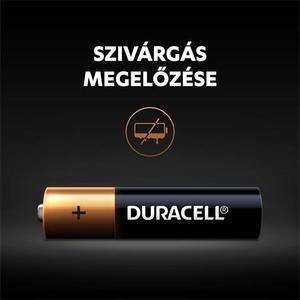 Mikroelem 4 db, DURACELL, Basic AAA, LR03, MN2400, bliszteres